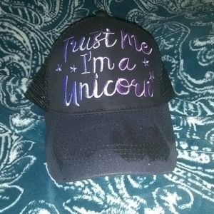 Trust me im a unicorn baseball cap